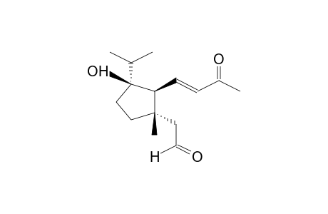 (1R,2R,3R)-3-METHYL-1-ISOPROPYL-3-(FORMYLMETHYL)-2-(3-OXOBUT-1E-ENYL)-1-CYCLOPENTANOL