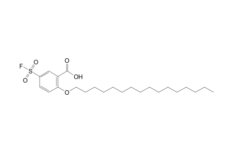 5-(fluorosulfonyl)-2-(hexadecyloxy)benzoic acid