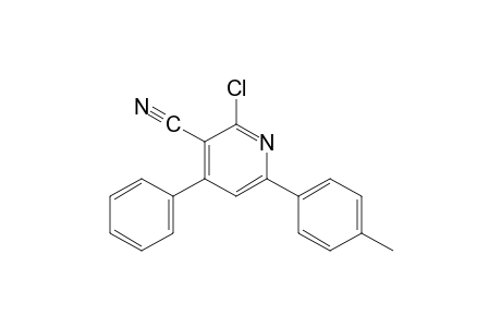 2-chloro-4-phenyl-6-p-tolylnicotinonitrile