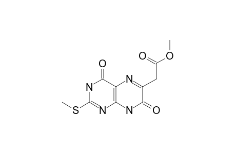 6-METHYLENECARBOXYMETHYL-2-METHYLTHIOPTERIDINE-4,7(3H,8H)-DIONE