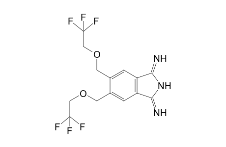 5,6-Bis-(2,2,2-trifluoro-ethoxymethyl)-isoindole-1,3-diylidenediamine