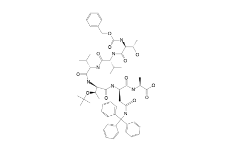 CBZ-L-THR-D-VAL-L-VAL-D-ALLO-THR(TERT.-BUTYL)-D-ASN(TRT)-L-ALA-OH