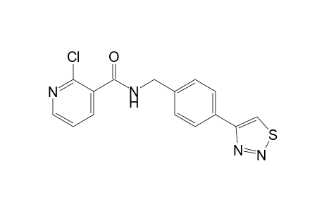 2-chloro-N-[p-(1,2,3-thiadiazol-4-yl)benzyl]nicotinamide