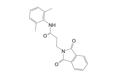 1H-Isoindole-2-propanamide, N-(2,6-dimethylphenyl)-2,3-dihydro-1,3-dioxo-