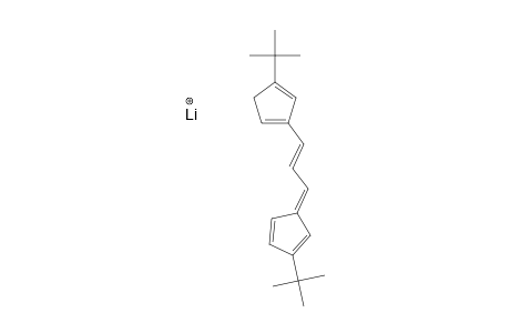 LITHIUM-3-TERT.-BUTYL-1-[2-(2-TERT.-BUTYL-6-PENTAFULVENYL)-VINYL]-CYCLOPENTADIENIDE