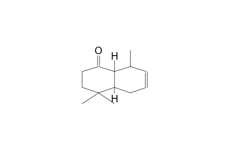 1(2H)-NAPHTHALENONE, 3,4,4A,5,8,8A-HEXAHYDRO-4,4,8-TRIMETHYL-