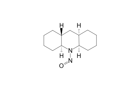 (4A-ALPHA,8A-BETA,9A-ALPHA,10A-BETA)-TETRADECAHYDRO-10-NITROSOACRIDINE