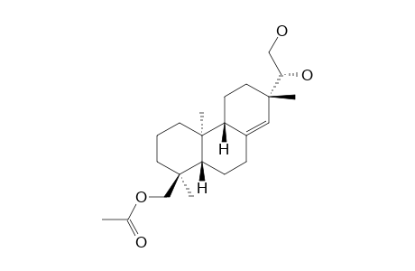 ENT-18-ACETOXY-8(14)-PIMARENE-15S,16-DIOL