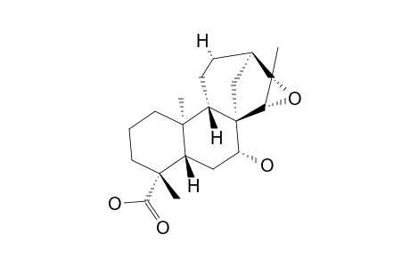 ent-7.beta.-Hydroxy-15.beta.,16.beta.-epoxykauran-19-oic acid