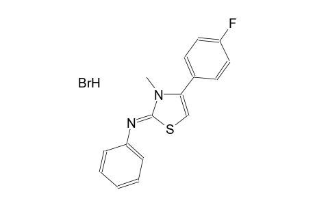 benzenamine, N-[(2Z)-4-(4-fluorophenyl)-3-methylthiazolylidene]-,monohydrobromide