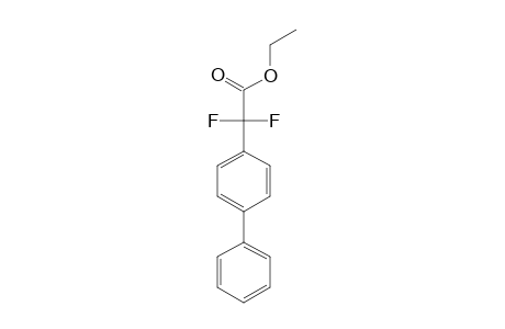 ETHYL-ALPHA,ALPHA-DIFLUORO-4-PHENYLBENZENEACETATE