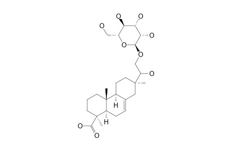 15-HYDROXY-16-ALPHA-D-MANNOPYRANOSYLOXY-ISOPIMAR-7-EN-19-OIC-ACID