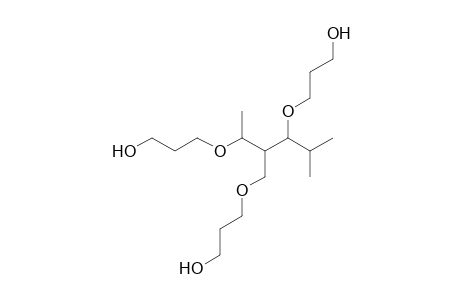 3-{4'-(3"-Hydroxypropyloxy)-3-[(3"-hydroxypropyloxy)methyl]-5'-methylhexan-2'-yloxy}propan-1-ol