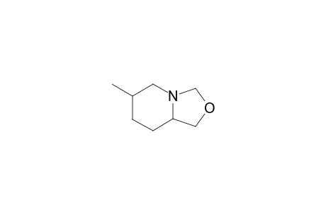 TRANS-[6-H,8A-H]-6-METHYLHEXAHYDRO-3H-OXAZOLO-[3,4-A]-PYRIDINE