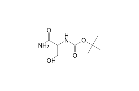 t-Butoxycarbonyl-3-hydroxyalanamide