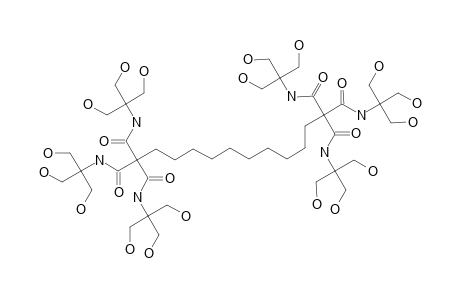 N,N',N'',N''',N'''',N'''''-HEXAKIS-[2-HYDROXY-1,1-BIS-(HYDROXYMETHYL)-ETHYL]-ALPHA,ALPHA,ALPHA,OMEGA,OMEGA,OMEGA-DODECANEHEXACARBOXAMIDE