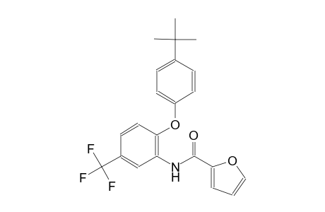 2-furancarboxamide, N-[2-[4-(1,1-dimethylethyl)phenoxy]-5-(trifluoromethyl)phenyl]-