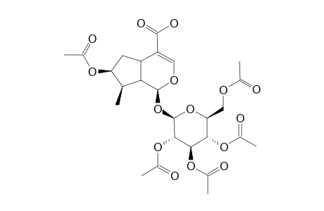 PENTAACETYL-LOGANIC-ACID