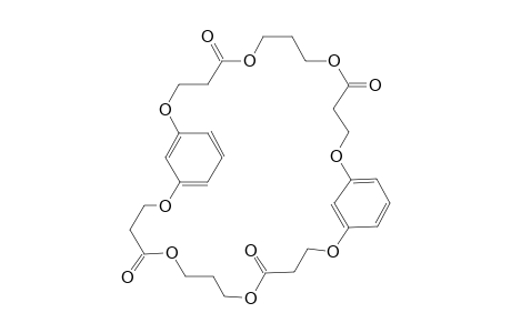 2,6,10,14,18,22,26,30-OCTAOXATRICYCLO-[29.3.1.3(15,18)]-OCTATRIACONTA-1(35),15(36),16,31,33,37-HEXAENE-5,11,21,27-TETRONE