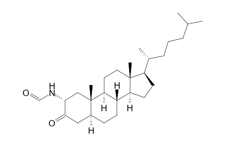 2.alpha.-(Formylamino)-5.alpha.-cholestan-3-one