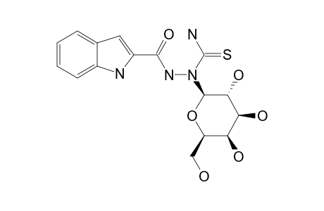 2-(BETA-D-GALACTOPYRANOSYL)-1-(1H-INDOL-2-YL-CARBONYL)-THIOSEMICARBAZIDE