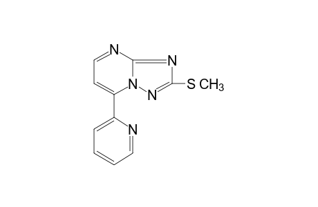 2-(METHYLTHIO)-7-(2-PYRIDYL)-s-TRIAZOLO[1,5-a]PYRIMIDINE