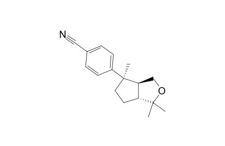 TRANS,CIS-6-(PARA-CYANOPHENYL)-2,2,6-TRIMETHYL-3-OXABICYCLO-[3.3.0]-OCTANE