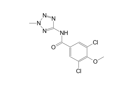 3,5-dichloro-4-methoxy-N-(2-methyl-2H-tetraazol-5-yl)benzamide