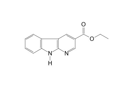 9H-PYRIDO/2,3-B/INDOLE-3-CARBOXYLIC ACID, ETHYL ESTER