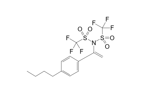 N-(1-(4-butylphenyl)vinyl)-1,1,1-trifluoro-N-((trifluoromethyl)sulfonyl)methanesulfonamide