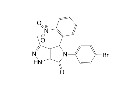 pyrrolo[3,4-c]pyrazol-6(1H)-one, 5-(4-bromophenyl)-4,5-dihydro-3-methyl-4-(2-nitrophenyl)-