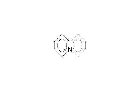 Quinolizinium cation