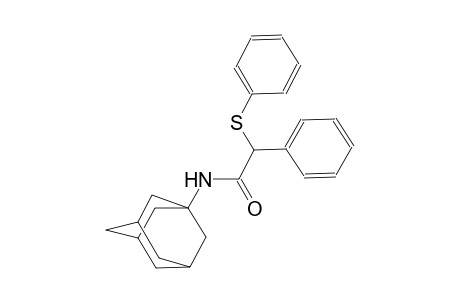 N-(1-adamantyl)-2-phenyl-2-(phenylsulfanyl)acetamide