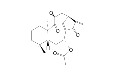 ENT-8,9-SECO-7-ALPHA-ACETOXY-11-BETA-HYDROXYKAURA-8(14),16-DIEN-9,15-DIONE