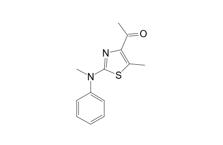 1-[5-METHYL-2-(N-METHYL-N-PHENYLAMINO)-THIAZOL-4-YL}-ETHAN-1-ONE