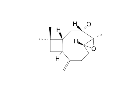 SUBEROSOL-A;(1R*,3S*,4S*,5R*,9S*)-4,5-EPOXY-3-HYDROXY-BETA-CARYOPHYLLENE