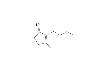 2-Butyl-3-methyl-1-cyclopent-2-enone