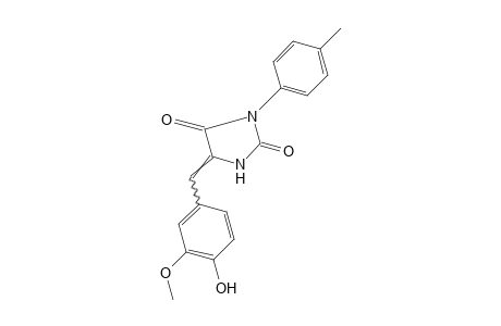 3-p-TOLYL-5-VANILLYLIDENEHYDANTOIN