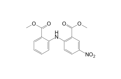 5-nitro-2,2'-iminodibenzoic acid, dimethyl ester