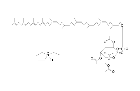 2,3,4,6-TETRA-O-ACETYL-ALPHA-D-GALACTOPYRANOSYLMORAPRENYLPHOSPHATE,TRIETHYLAMMONIUM SALT