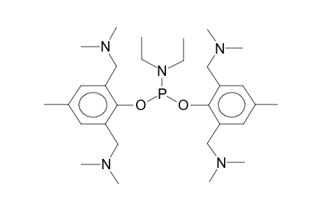 DIETHYLAMIDOBIS[4-METHYL-2,6-BIS(DIMETHYLAMINOMETHYL)PHENYL]PHOSPHITE