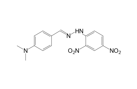 p-(dimethylamino)benzaldehyde, (2,4-dinitrophenyl)hydrazone