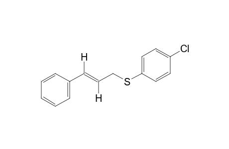 trans-p-CHLOROPHENYL CINNAMYL SULFIDE