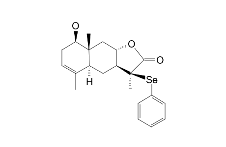 5-A-H,7-A-H-EUDESM-3-EN-12,8-A-OLIDE,1-B-HYDROXY-11-B-PHENYLSELENO