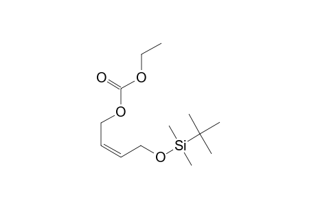 [(Z)-4-TERT.-BUTYLDIMETHYLSILYLOXY-2-BUTENYL]-ETHYL-CARBONATE