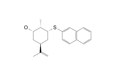 (1S,2S,3R,5S)-5-ISOPROPENYL-2-METHYL-3-(NAPHTHALEN-2-YLSULFANYL)-CYCLOHEXANOL