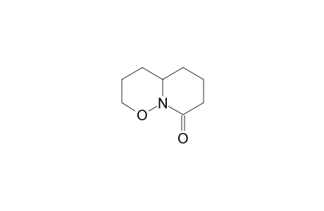 Pyrido[1,2-b][1,2]oxazin-8(2H)-one, hexahydro-, (.+-.)-