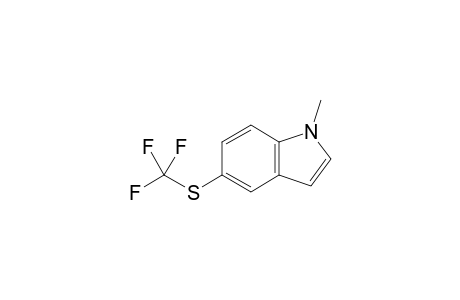 1-Methyl-5-((trifluoromethyl)thio)-1H-indole