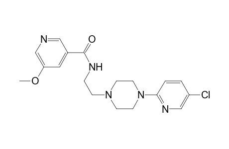 N-{2-[4-(5-Chloropyridin-2-yl)piperazin-1-yl]ethyl}-5-methoxypyridine-3-carboxamide