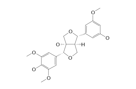 PSEUDERESINOL;3,5,5'-TRIMETHOXY-7,9':7',9-DIEPOXY-LIGNANE-4,8,3'-TRIOL